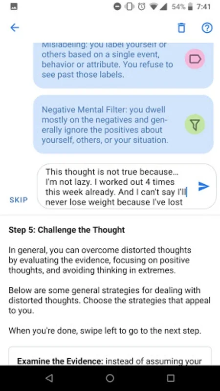 Thought Editor for Android: Ease Anxiety & Enhance Well-being