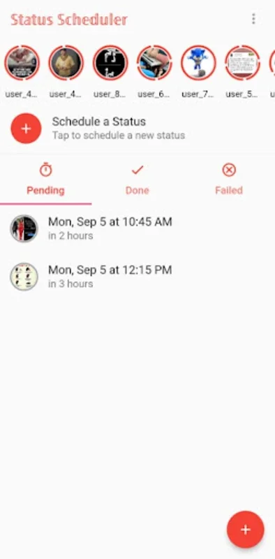 Status Scheduler for WhatsApp for Android - Simplify Status Sharing