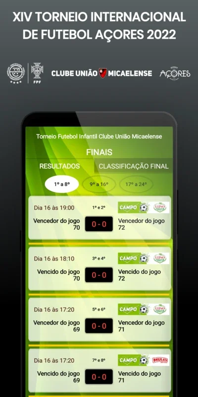 XIV Torneio Futebol Infantil Clube União Micaelense for Android - Engaging Youth Football App