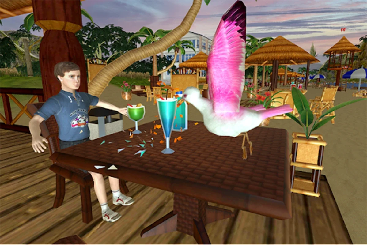 Talking Birds: Offline Games for Android - Engaging Seagull Adventure