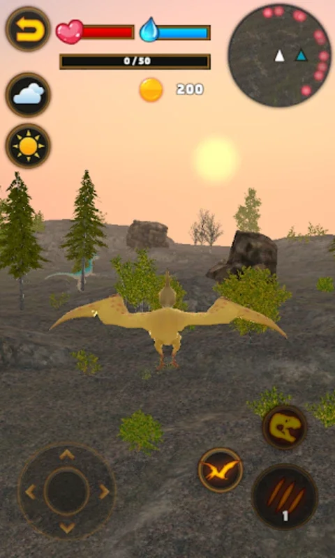 Talking Flying Pterosaur for Android - Immersive Dinosaur Adventure