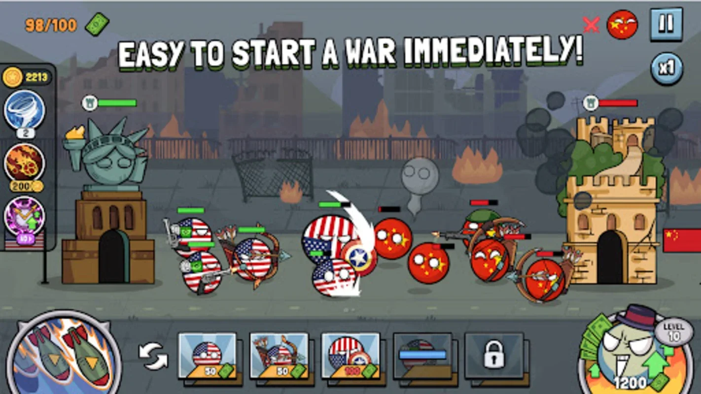 Country Balls: World at War for Android - Engaging Strategy Game