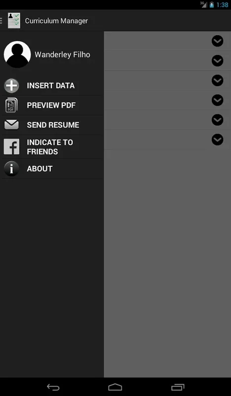 Curriculum Manager for Android - Streamlined Resume Creation