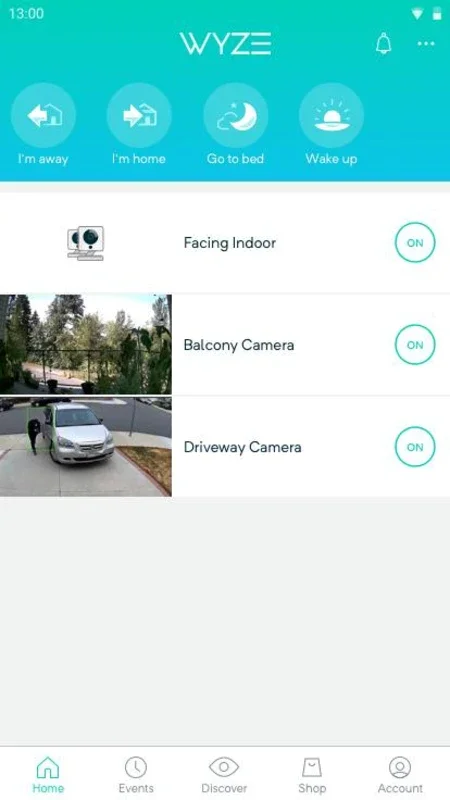 Wyze for Android: Manage Your Surveillance Cameras