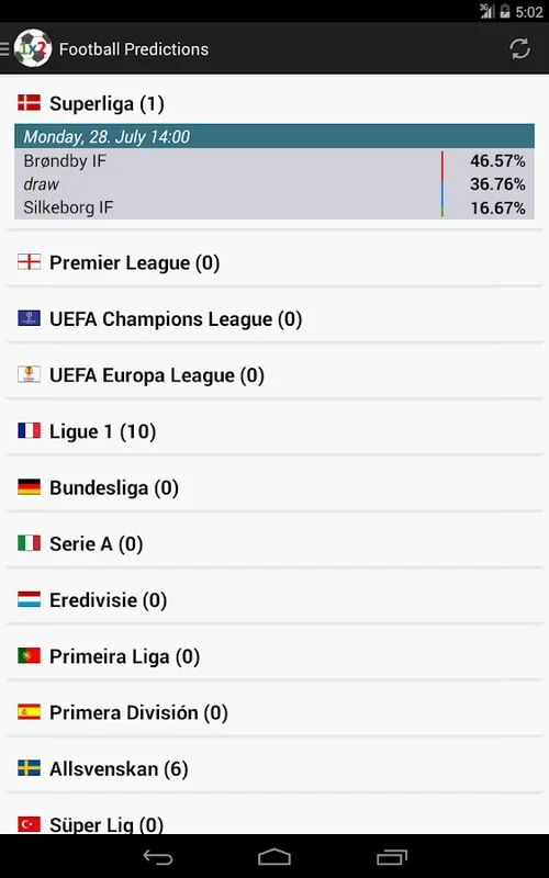 Football Predictions for Android - Smart Betting App