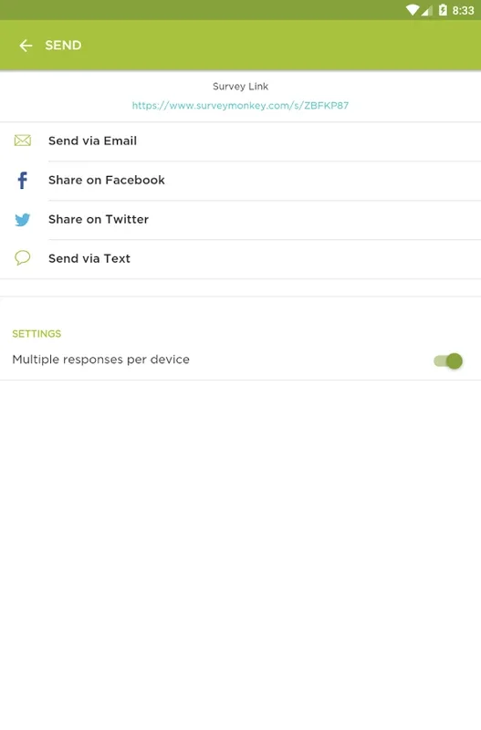 SurveyMonkey for Android - Create and Distribute Surveys Easily