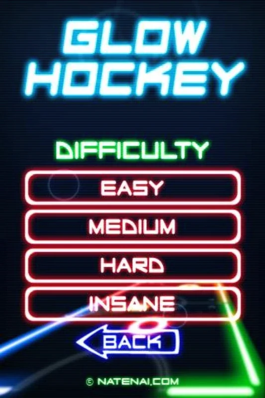 Glow Hockey for Android: Fun Digital Air Hockey