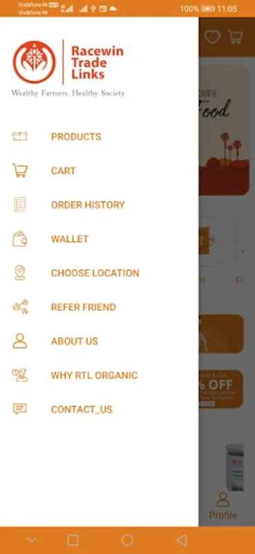 Racewin - online grocery for Android - Discover Sustainable Indian Produce