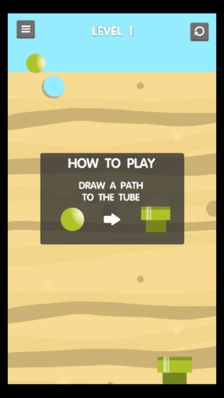 Sand Ball for Android - Clear Levels with Your Path