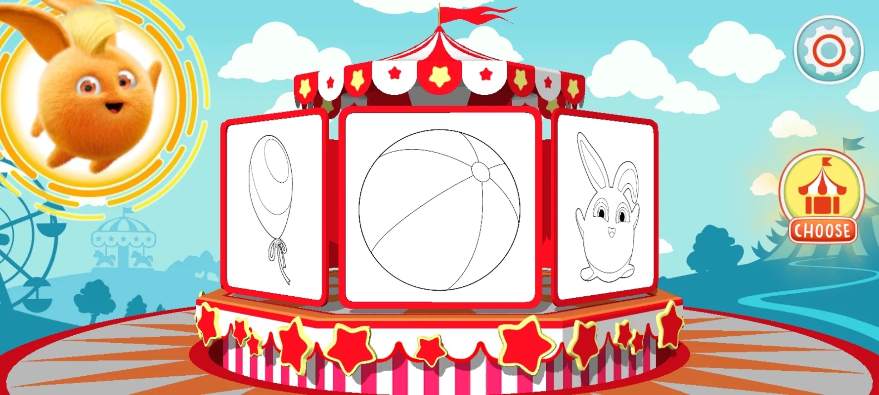 Sunny Bunnies Coloring Book for Android - Fun Coloring App