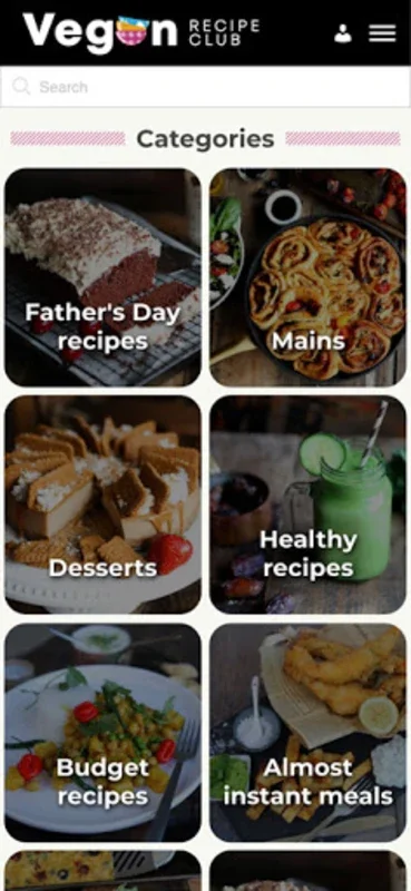 Vegan Recipe Club for Android - Discover 600+ Vegan Recipes