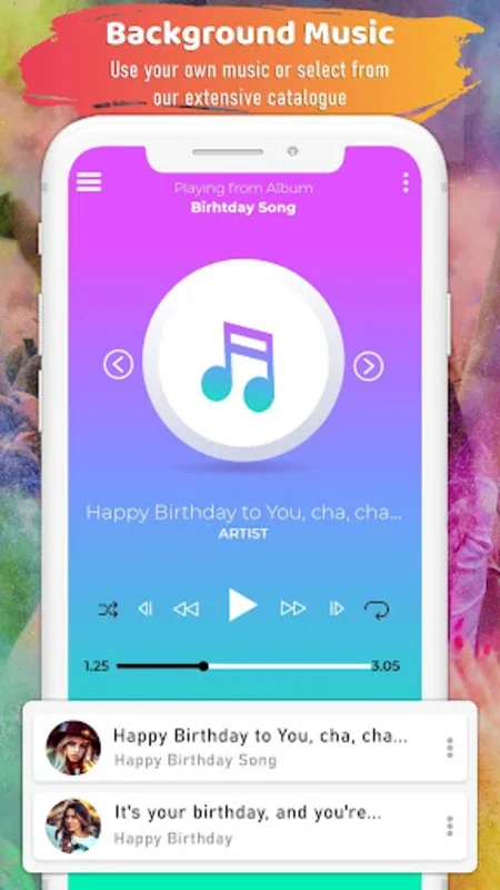 Birthday Video Maker for Android - Create Personalized Videos