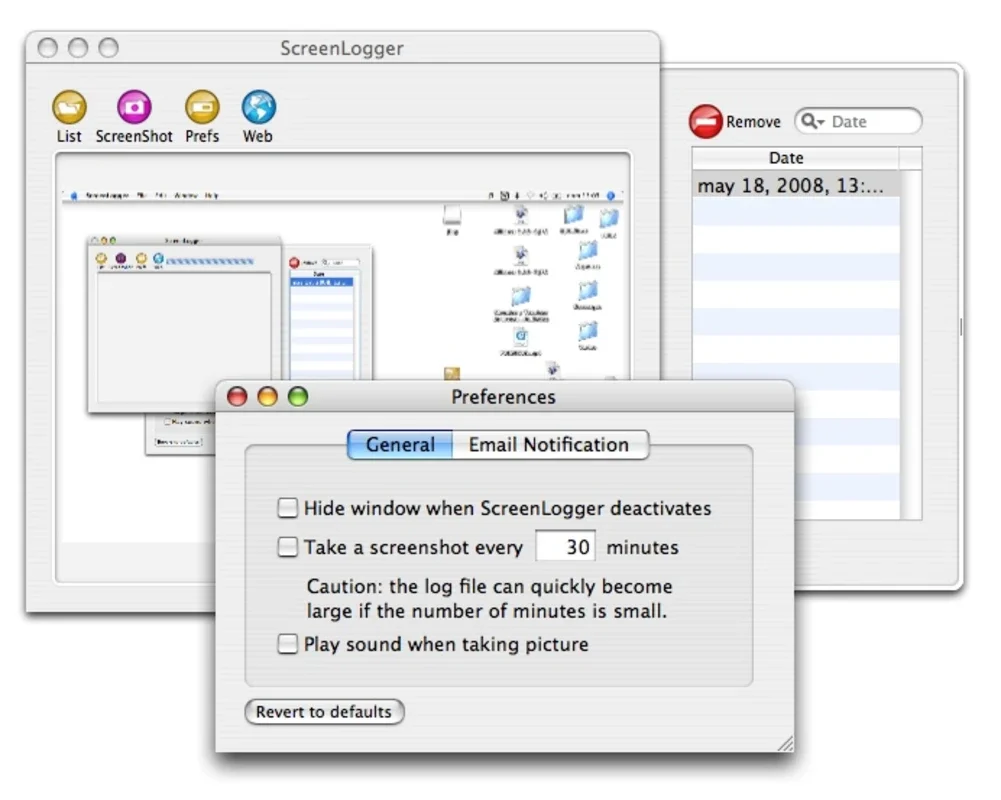 ScreenLogger for Mac - Record Your Screen Easily