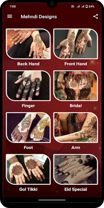 Mehndi Designs for Android - Discover 2024's Latest Offline Mehndi Designs