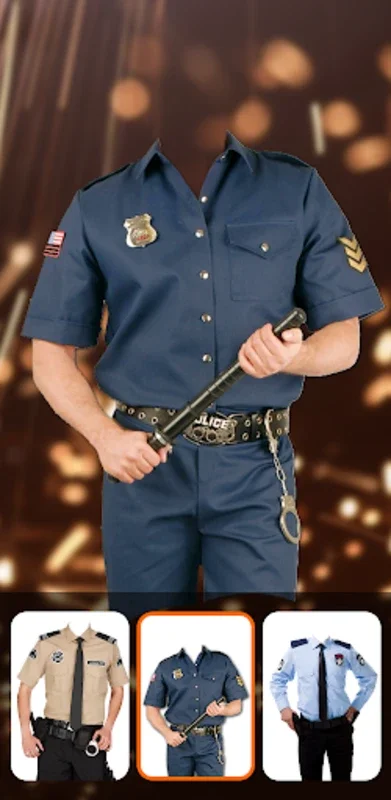 Police Uniforms for Android - Photo Editing with Police and Military Looks