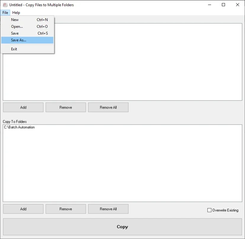 Copy Files to Multiple Folders for Windows - Simplify File Copying