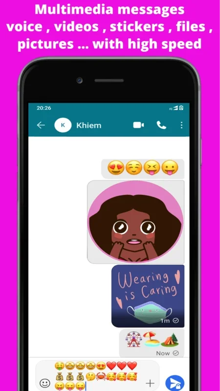 Free Video call - Chat messages app for Android