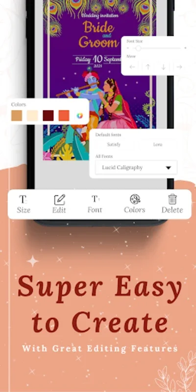 Wedding Card Maker Indian for Android - Effortless Customization