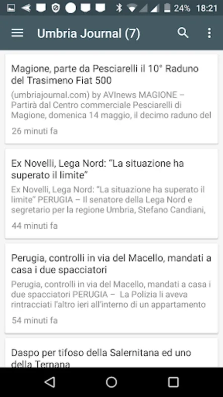 Umbria Notizie Locali for Android: Stay Informed