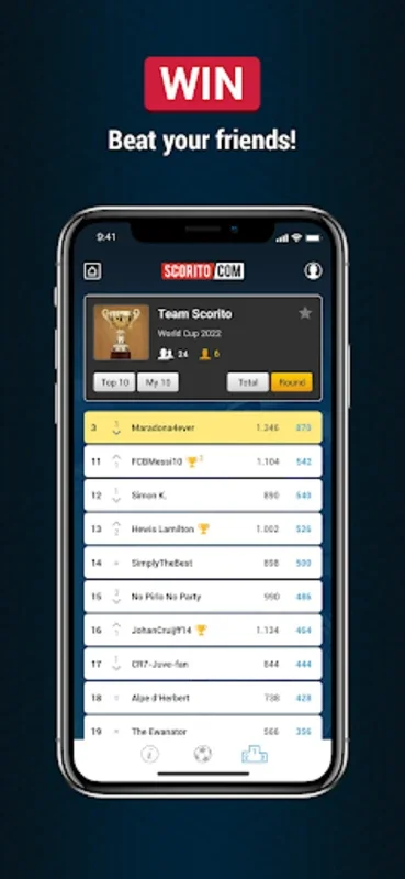 Scorito.com for Android - Premier Fantasy Sports Experience