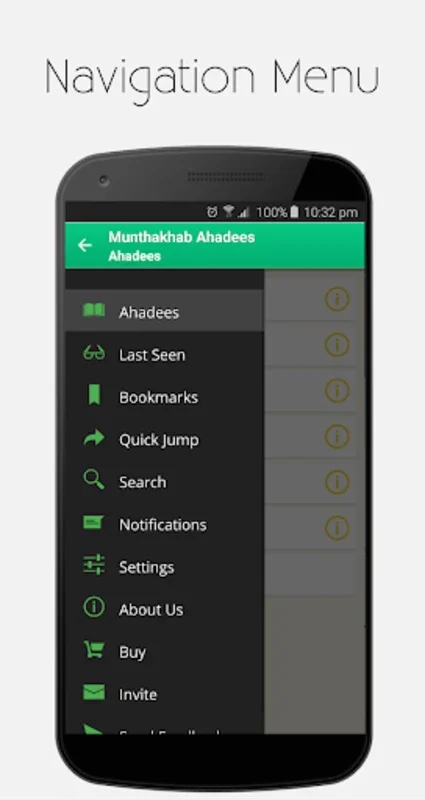 Munthakhab Ahadees for Android - Transformative Spiritual App