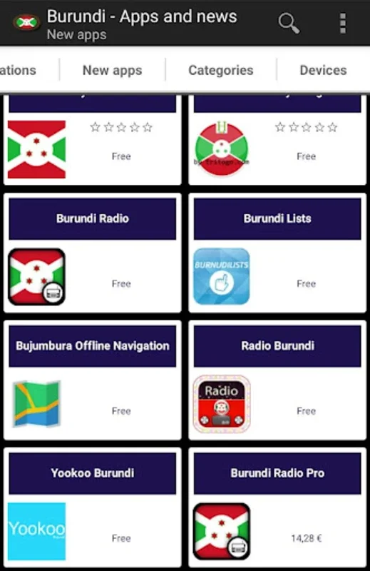 Burundi - Apps and News for Android: Seamless App Access