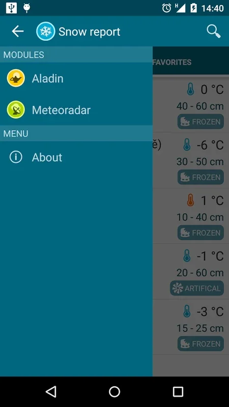 Snow Report for Android: Stay Informed