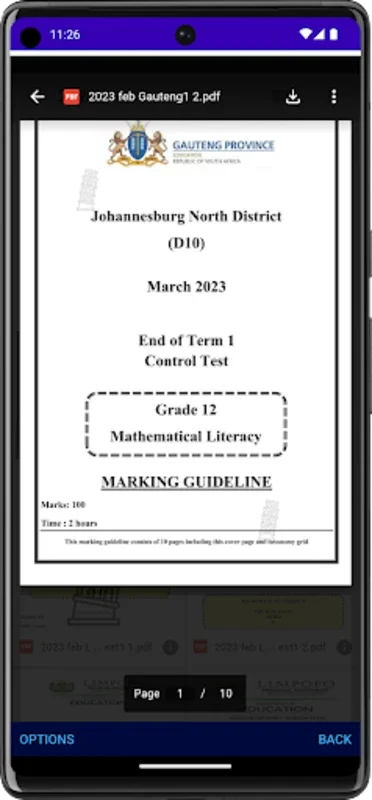 Matric Papers for Android - Comprehensive Exam Prep