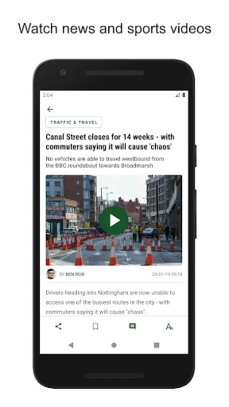 Nottinghamshire Live for Android - Stay Updated with Local News