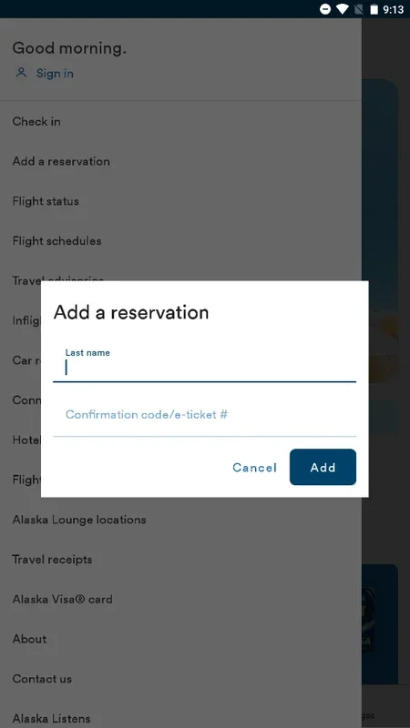 Alaska Airlines for Android - Manage Your Flights Easily