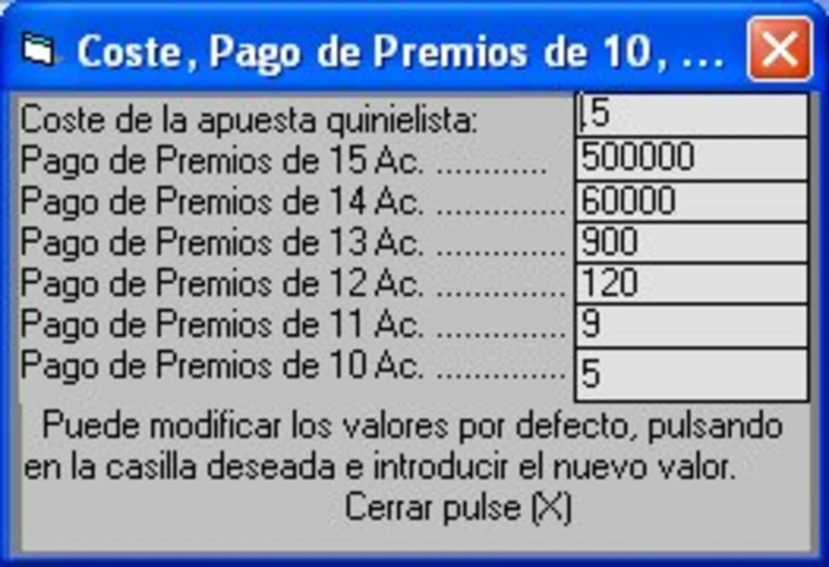 Quinipan-1X2 for Windows - Powerful Football Betting Program