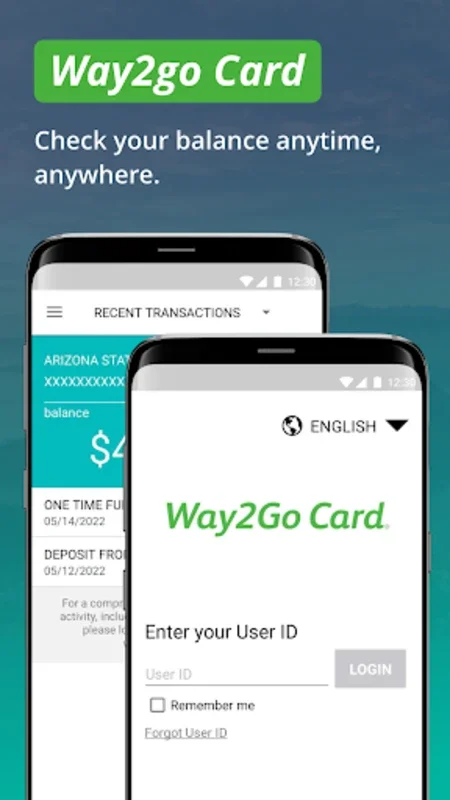 Way2Go Card for Android - Manage Your Finances Easily