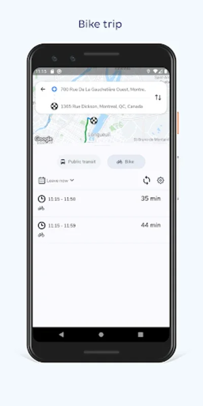 Chrono – Bus, metro and train for Android - Navigate Public Transit Easily