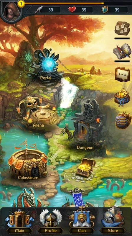 Godlands: Heroes and Battles for Android - Engaging RPG