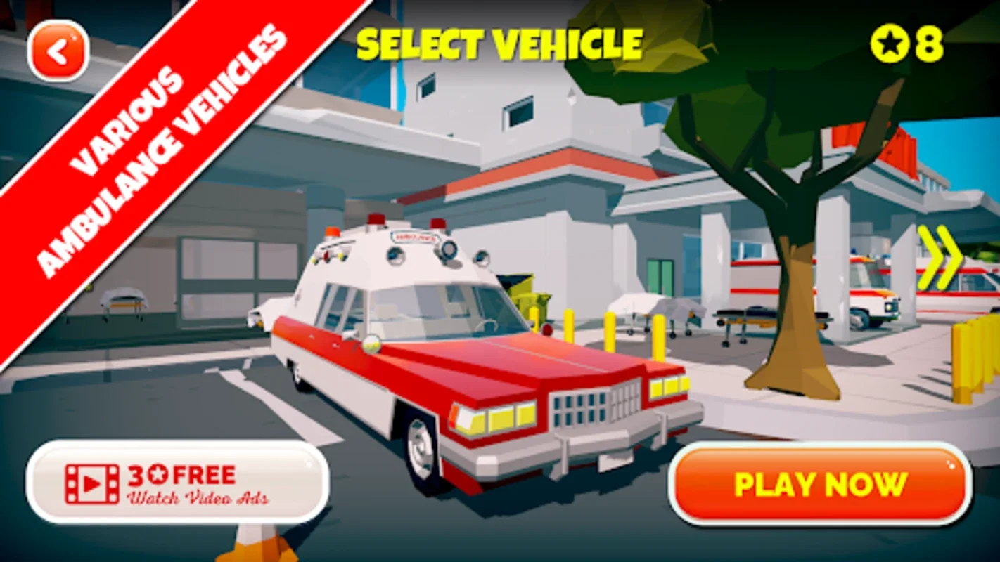 Emergency City Ambulance for Android - No Download Needed