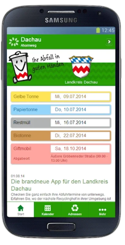 DAH-Müll for Android: Streamline Waste Management