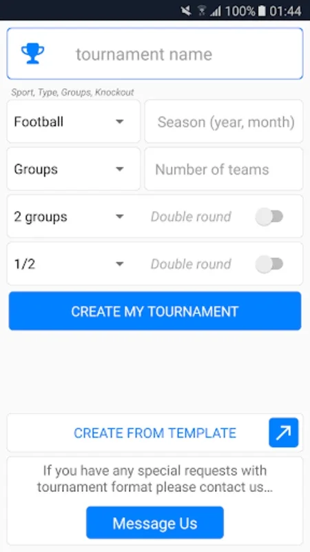 Tournament Manager for Android - Manage Sports Tournaments Easily