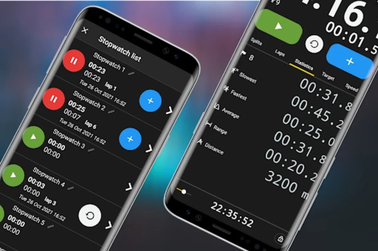 Stopwatch X: Sports Lap Timer for Android - Ideal for Athletes and Pros