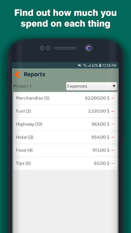 Shopping Expenses for Android - Efficient Financial Management