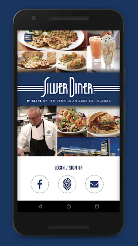 Silver Diner for Android - Earn Rewards and Order Easily