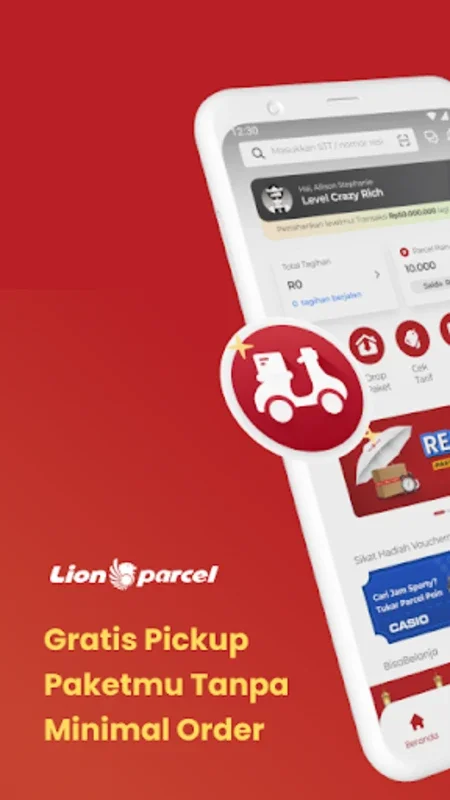 Lion Parcel for Android - Seamless Parcel Management