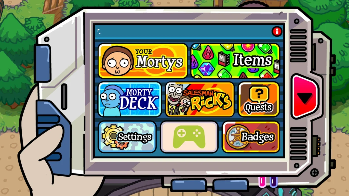 Pocket Mortys for Android - An RPG Adventure