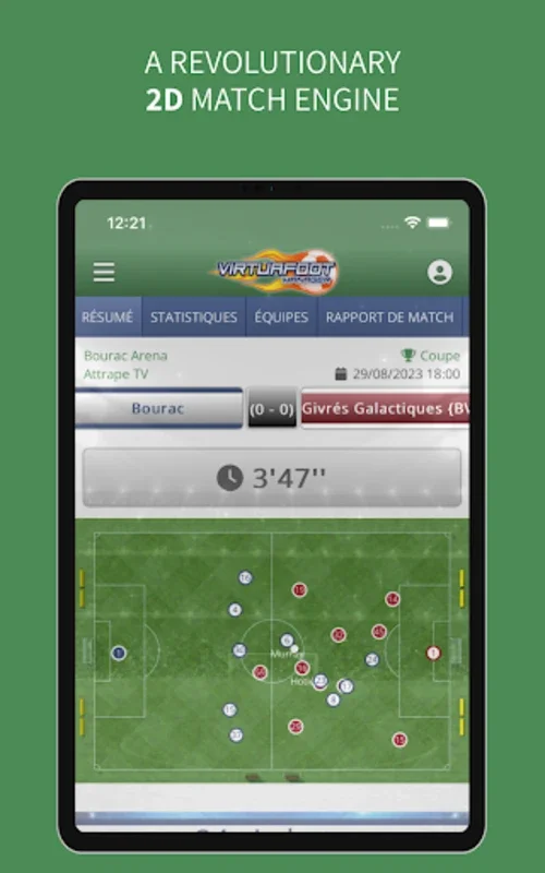 Virtuafoot Football Manager for Android - Master Football Strategy