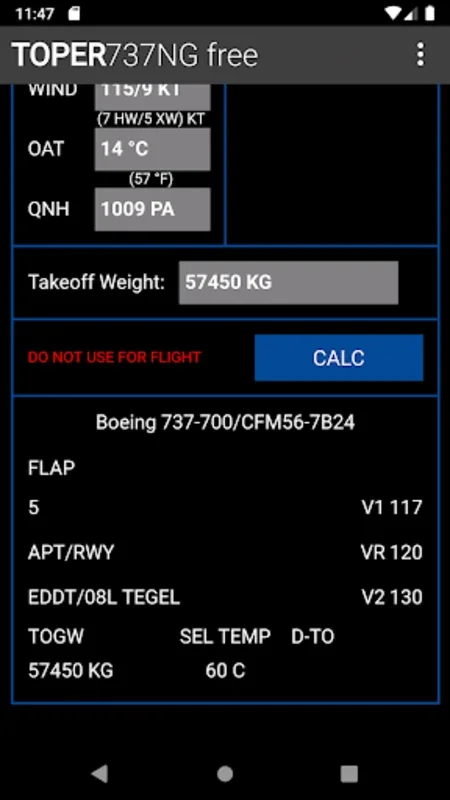 TOPER 737NG Free for Android - Realistic Flight Sim