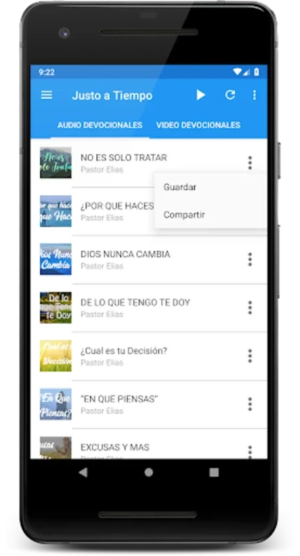 Devocionales Justo a Tiempo (Pastor EliasHC) for Android - Spiritual Growth App