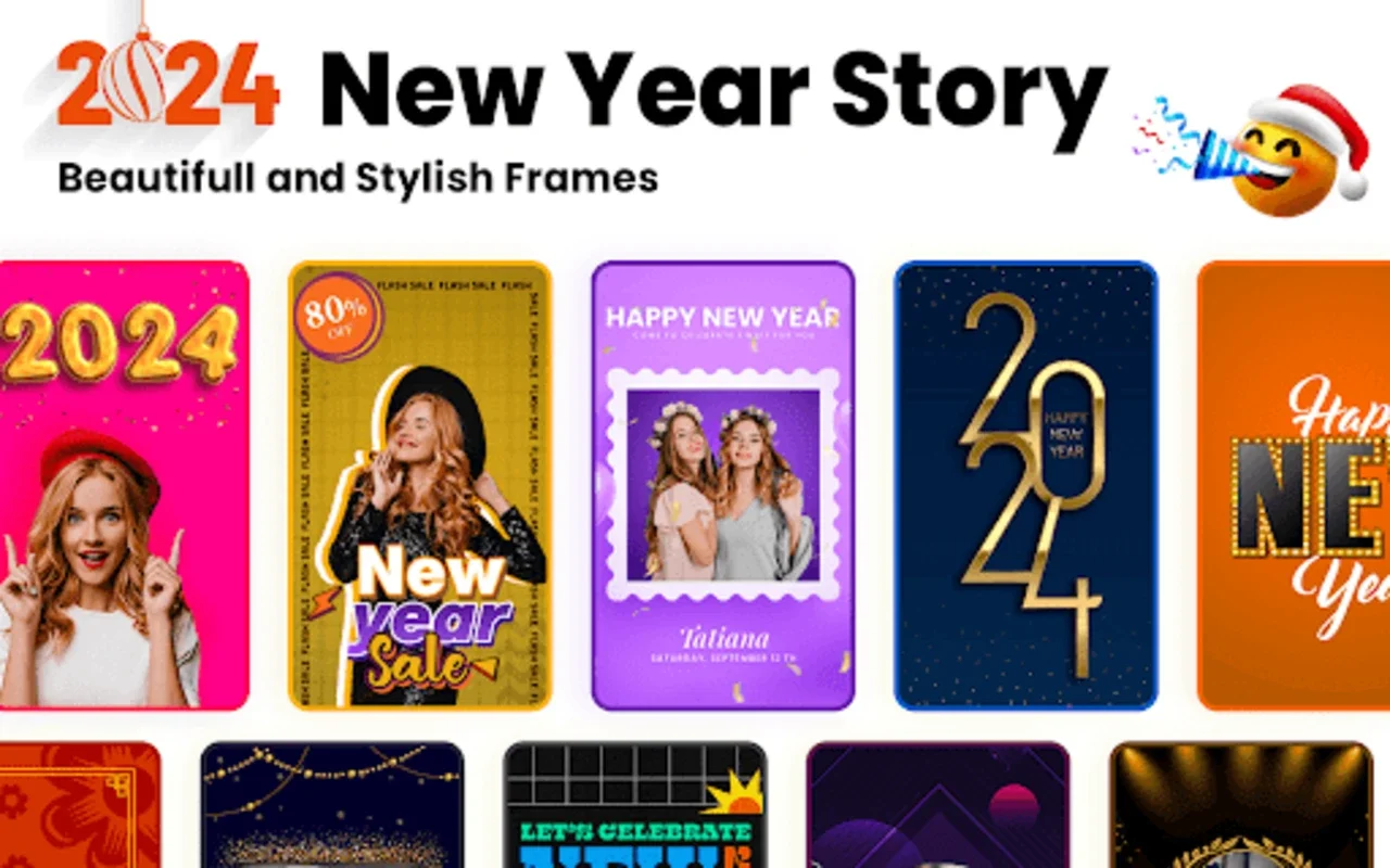 New Year Photo Frame 2024 for Android - Download and Decorate Your Photos