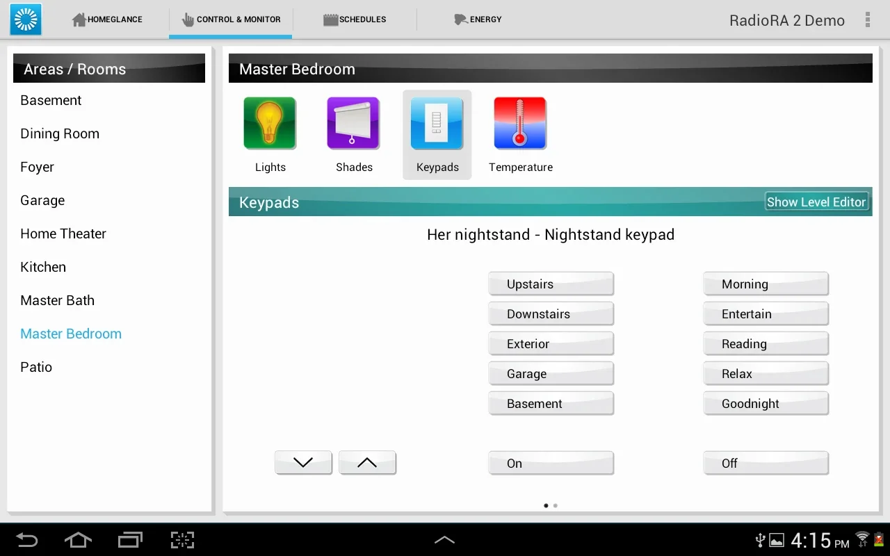 Lutron Home Control for Android - Manage Your Home Remotely