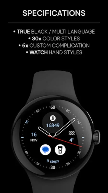 Awf Analog xT: Customizable Watch Face for Android