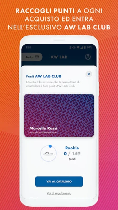 AW LAB Club - L’app ufficiale for Android: Exclusive Sportswear Shopping