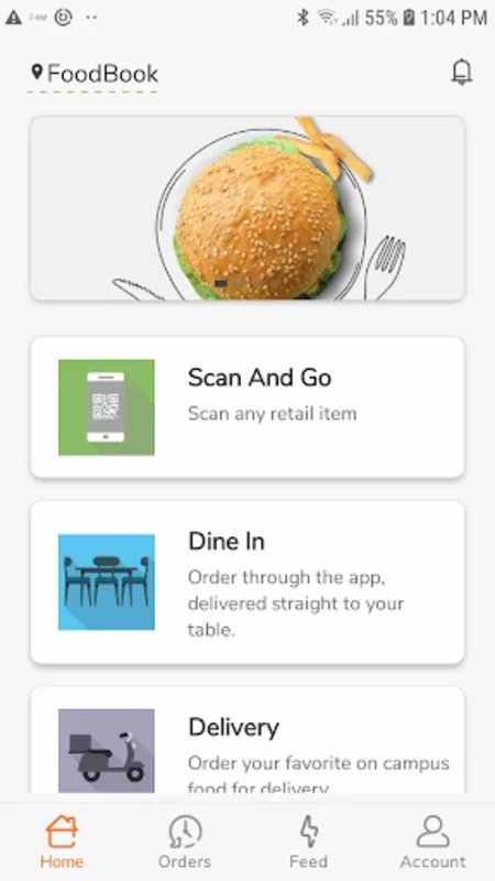 FoodBook for Android - Streamline Meal Orders at IT & Business Parks